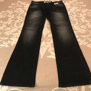 Sundance Driftwood Bootcut Black Jeans 28 NWT